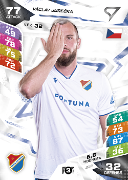 Vaclav Jurecka Banik Ostrava SportZoo Chance Liga TCG Duel 2026/27 #218