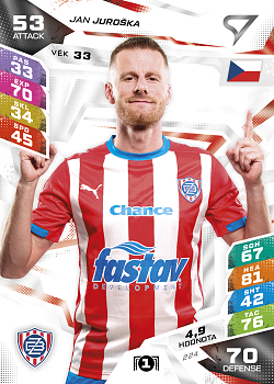 Jan Juroska Zbrojovka Brno SportZoo Chance Liga TCG Duel 2026/27 #224