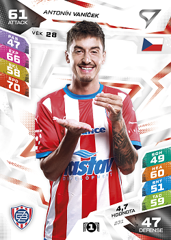 Antonin Vanicek Zbrojovka Brno SportZoo Chance Liga TCG Duel 2026/27 #231