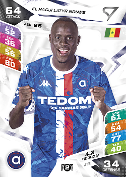 El Hadji Latyr Ndiaye Artis Brno SportZoo Chance Liga TCG Duel 2026/27 #252