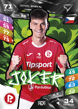 Daniel Smekal Pardubice SportZoo Chance Liga TCG Duel 2026/27 Joker #JO-10