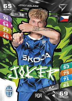 Josef Kolarik Mlada Boleslav SportZoo Chance Liga TCG Duel 2026/27 Joker #JO-14