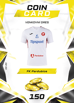 Venkovni Dres Pardubice SportZoo Chance Liga TCG Duel 2026/27 Coin cards #CC-23
