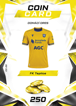 Domaci Dres Teplice SportZoo Chance Liga TCG Duel 2026/27 Coin cards #CC-28