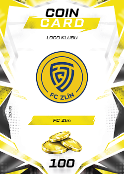 Logo Klubu Zlin SportZoo Chance Liga TCG Duel 2026/27 Coin cards #CC-33