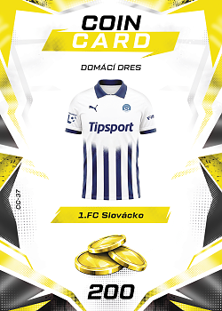 Domaci Dres Slovacko SportZoo Chance Liga TCG Duel 2026/27 Coin cards #CC-37