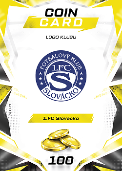Logo Klubu Slovacko SportZoo Chance Liga TCG Duel 2026/27 Coin cards #CC-39