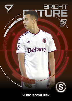 Hugo Sochurek Sparta Praha SportZoo Chance Liga 2026/27 1. serie Bright Future #BF-2