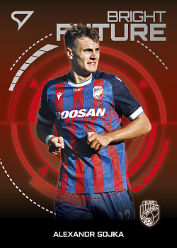 Alexandr Sojka Viktoria Plzen SportZoo Chance Liga 2026/27 1. serie Bright Future #BF-3