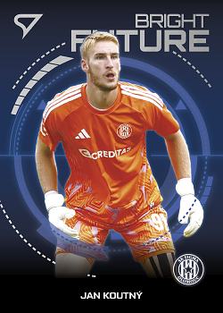 Jan Koutny Sigma Olomouc SportZoo Chance Liga 2026/27 1. serie Bright Future #BF-4