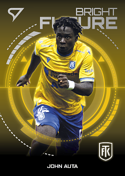 John Auta Teplice SportZoo Chance Liga 2026/27 1. serie Bright Future #BF-5