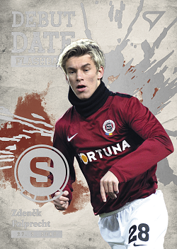 Zdenek Folprecht Sparta Praha SportZoo Chance Liga 2026/27 1. serie Debut Date Flashback #DF-2