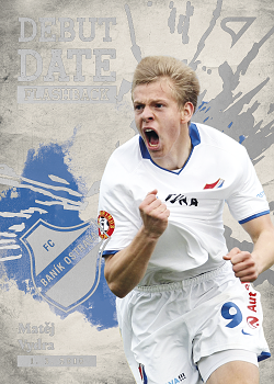 Matej Vydra Banik Ostrava SportZoo Chance Liga 2026/27 1. serie Debut Date Flashback #DF-8
