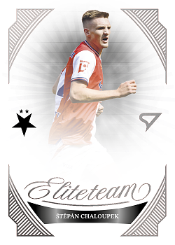 Stepan Chaloupek Slavia Praha SportZoo Chance Liga 2026/27 1. serie Elite Team #ET-01