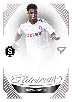 John Mercado Sparta Praha SportZoo Chance Liga 2026/27 1. serie Elite Team #ET-05