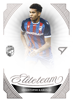 Christophe Kabongo Viktoria Plzen SportZoo Chance Liga 2026/27 1. serie Elite Team #ET-08