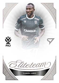 Lamin Jawo Jablonec SportZoo Chance Liga 2026/27 1. serie Elite Team #ET-14