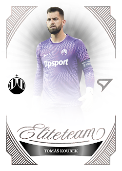 Tomas Koubek Slovan Liberec SportZoo Chance Liga 2026/27 1. serie Elite Team #ET-15