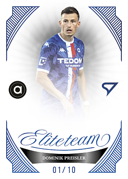 Dominik Preisler Artis Brno SportZoo Chance Liga 2026/27 1. serie Elite Team Blue /10 #ET-35