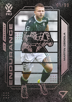 Martin Cedidla Jablonec SportZoo Chance Liga 2026/27 1. serie Endurance Titan Copper /99 #TI-07