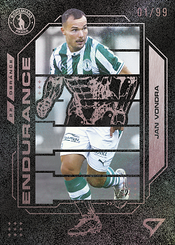 Jan Vondra Bohemians Praha SportZoo Chance Liga 2026/27 1. serie Endurance Titan Copper /99 #TI-11