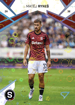 Matej Rynes Sparta Praha SportZoo Chance Liga 2024/25 1. serie Aurora Spark #10