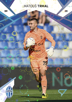 Matous Trmal Mlada Boleslav SportZoo Chance Liga 2024/25 1. serie Aurora Spark #49