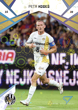 Petr Kodes Hradec Kralove SportZoo Chance Liga 2024/25 1. serie Aurora Spark #80
