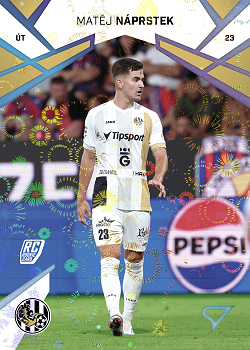 Matej Naprstek Hradec Kralove SportZoo Chance Liga 2024/25 1. serie Aurora Spark #84