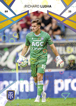 Richard Ludha Teplice SportZoo Chance Liga 2024/25 1. serie Aurora Spark #85