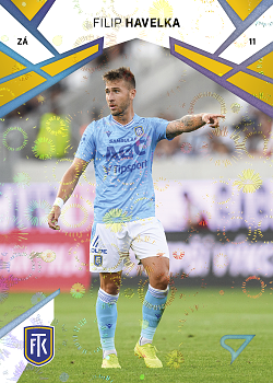 Filip Havelka Teplice SportZoo Chance Liga 2024/25 1. serie Aurora Spark #91