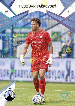 Hugo Jan Backovsky Liberec SportZoo Chance Liga 2024/25 1. serie Aurora Spark #97