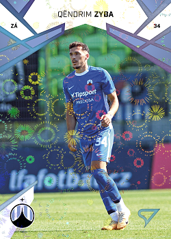 Qendrim Zyba Liberec SportZoo Chance Liga 2024/25 1. serie Aurora Spark #106