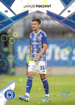 Jakub Pokorny Sigma Olomouc SportZoo Chance Liga 2024/25 1. serie Aurora Spark #111