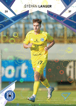 Stepan Langer Sigma Olomouc SportZoo Chance Liga 2024/25 1. serie Aurora Spark #115