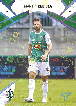 Martin Cedidla Jablonec SportZoo Chance Liga 2024/25 1. serie Aurora Spark #122