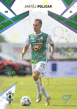 Matej Polidar Jablonec SportZoo Chance Liga 2024/25 1. serie Aurora Spark #124