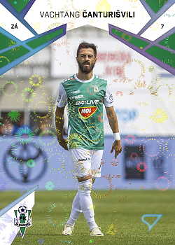 Vachtang Canturisvili Jablonec SportZoo Chance Liga 2024/25 1. serie Aurora Spark #127