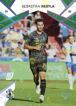 Sebastian Nebyla Jablonec SportZoo Chance Liga 2024/25 1. serie Aurora Spark #129