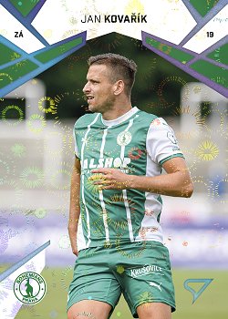 Jan Kovarik Bohemians Praha SportZoo Chance Liga 2024/25 1. serie Aurora Spark #151