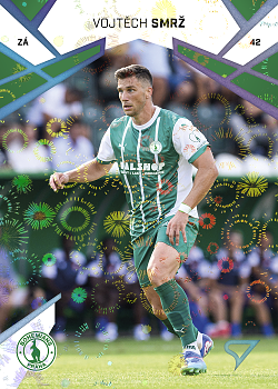 Vojtech Smrz Bohemians Praha SportZoo Chance Liga 2024/25 1. serie Aurora Spark #153