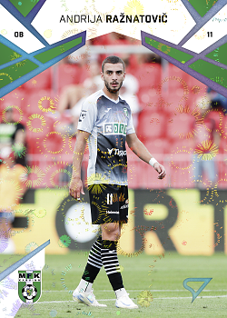 Andrija Raznatovic Karvina SportZoo Chance Liga 2024/25 1. serie Aurora Spark #160