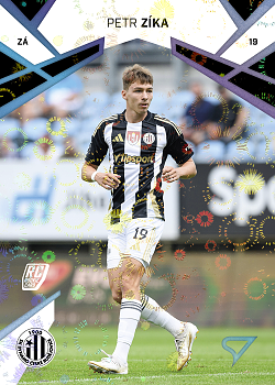 Petr Zika Ceske Budejovice SportZoo Chance Liga 2024/25 1. serie Aurora Spark #178