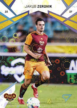 Jakub Zeronik Dukla Praha SportZoo Chance Liga 2024/25 1. serie Aurora Spark #191