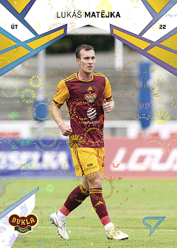 Lukas Matejka Dukla Praha SportZoo Chance Liga 2024/25 1. serie Aurora Spark #192