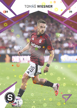 Tomas Wiesner Sparta Praha SportZoo Chance Liga 2024/25 1. serie Cosmic Pink #6