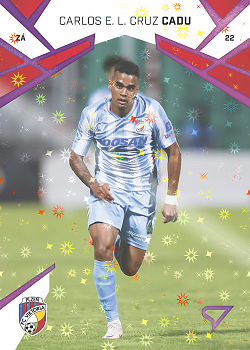 Carlos E. L. Cruz Cadu Viktoria Plzen SportZoo Chance Liga 2024/25 1. serie Cosmic Pink #29