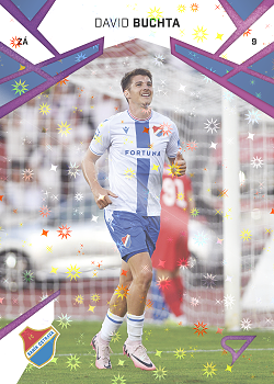 David Buchta Banik Ostrava SportZoo Chance Liga 2024/25 1. serie Cosmic Pink #43