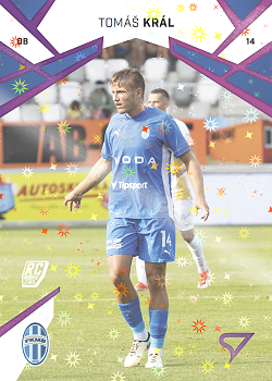 Tomas Kral Mlada Boleslav SportZoo Chance Liga 2024/25 1. serie Cosmic Pink #51