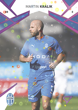 Martin Kralik Mlada Boleslav SportZoo Chance Liga 2024/25 1. serie Cosmic Pink #52
